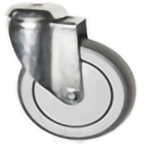 SOPORTE METALICO - GIRATORIA AGUJERO PASANTE
